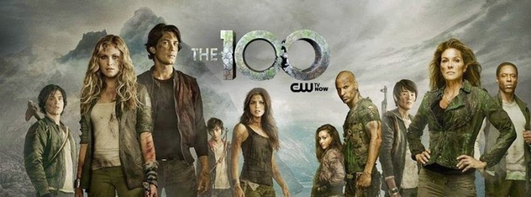 The 100 banner