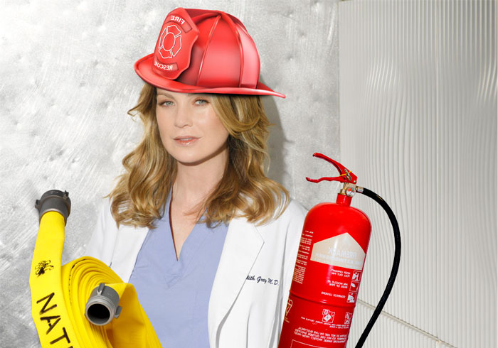 spinoff anatomia de grey bomberos